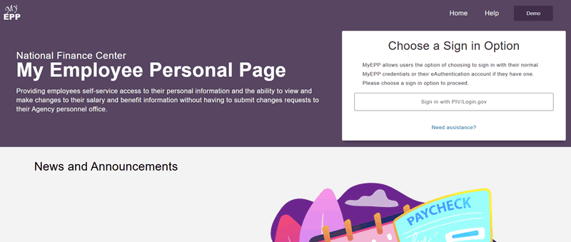 My Employee Personal Page 